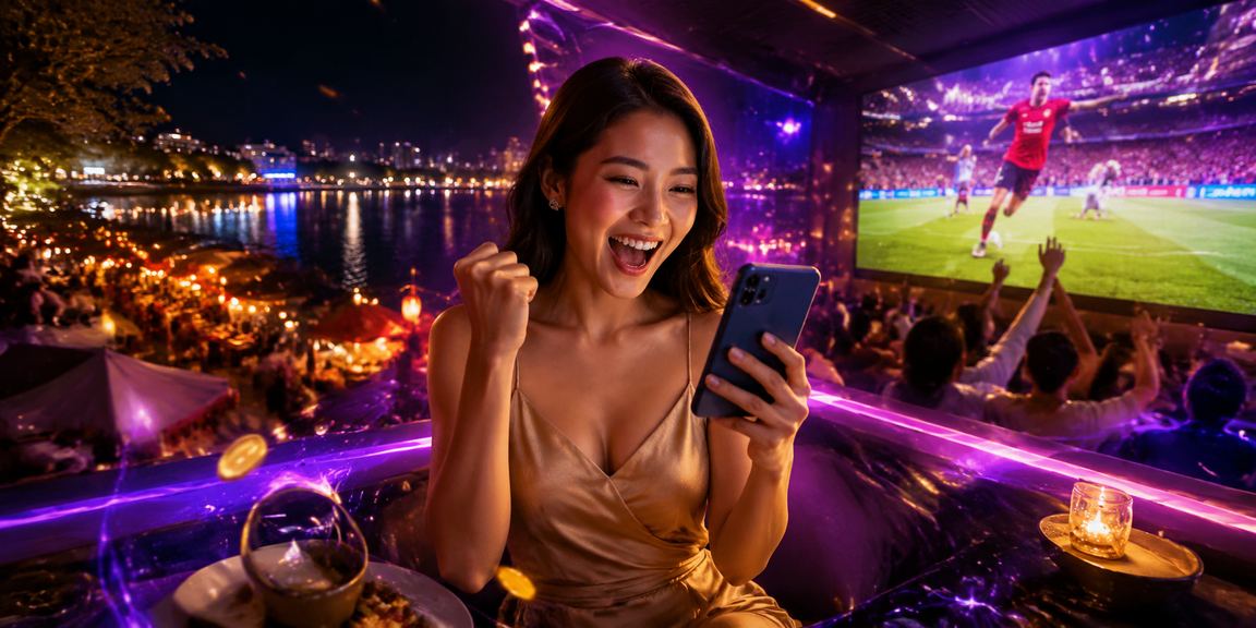 Người dùng Hà Nội thực hiện giao dịch casino trên điện thoại tại chợ đêm