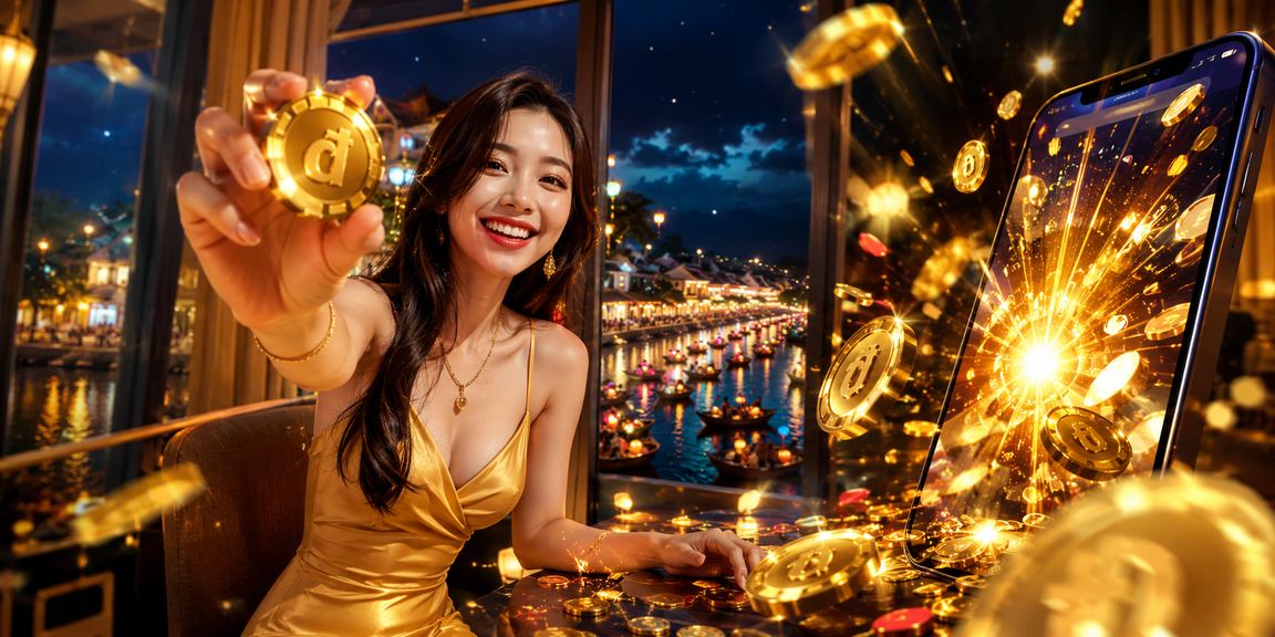 Người dùng Hội An trải nghiệm casino di động trong không khí lễ hội đèn lồng rực rỡ