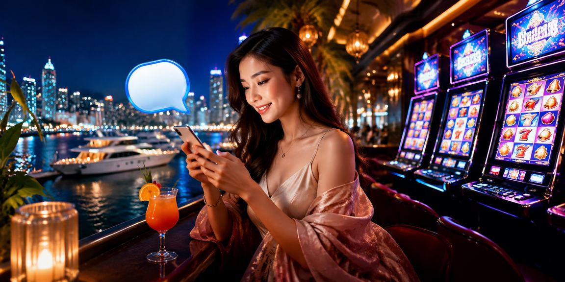 Người chơi slot game tại Nha Trang trên điện thoại di động