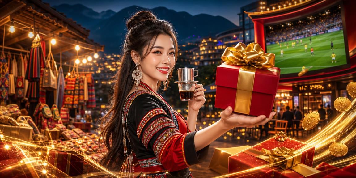 Người chơi xổ số tại Sapa ngồi trong quán cà phê, theo dõi kết quả trên điện thoại Android